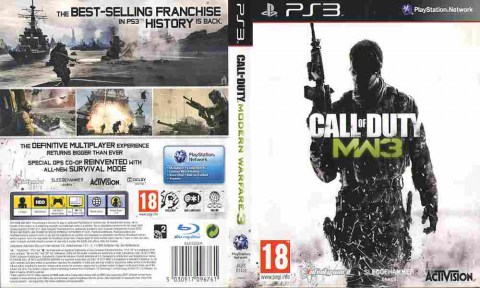 Игра Call of Duty MW3, Sony PS3, 172-58, Баград.рф
